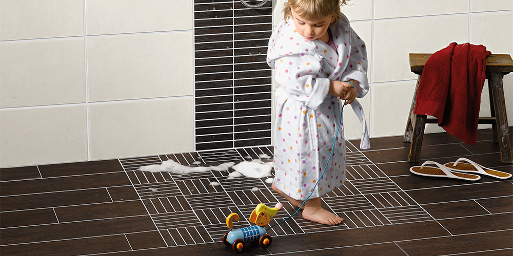 Auch in der Dusche machen sie immer eine gute Figur