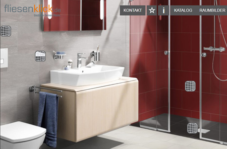 Fliesenklick: Kostenloser Fliesen-Raumplaner