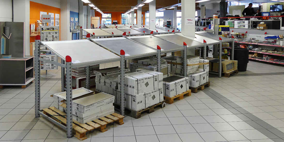 Unser Abholmarkt für Fliesen und Zubehör in Viersen