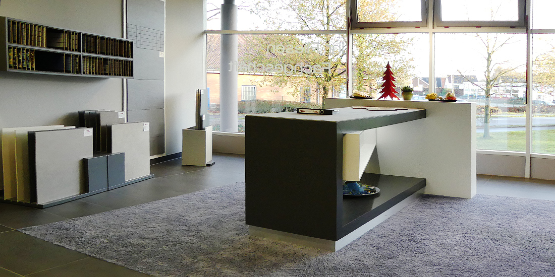 Unser Fliesensortiment in der Ausstellung